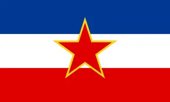 SFR bývalej Juhoslávie a šesť zúčastnených krajín flag3x5ft 90x150cm Vlajkou SR, Slovinska a SR v Chorvátsku a SR v Srbsku