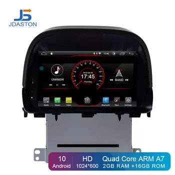 JDASTON 8 Palcový HD Android 10.0 Auto DVD Prehrávač Pre OPEL MOKKA 2 Din autorádia GPS Navigácie Multimediálne Stereo WIFI magnetofón