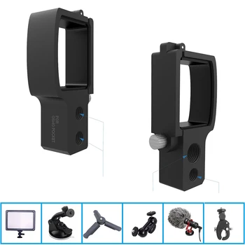 Vonkajšie Rozšírenie Pól Selfie Stick pre DJI Vrecko, 2 Prenosné Gimbal Stabilizátor Telefón Mount Clip Držiak Extender Kábel Príslušenstvo