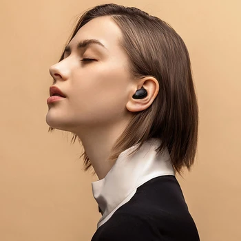 Pôvodný Xiao Redmi AirDots 2 Slúchadlá Bluetooth 5.0 Slúchadlá Stereo Bass Eeadphones Mikrofón Handsfree Slúchadlá AI Kontroly Headset
