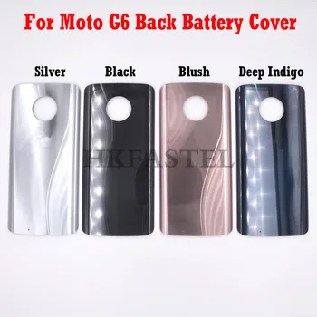 HKFASTEL Pre Moto G6 / G6 Plus Späť na Bývanie Pre Motorola G6 / G6 Plus Mobilný telefón späť kryt batérie kryt kamery prípade
