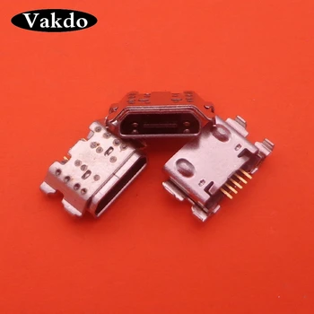 5 ks Micro USB Nabíjačka Nabíja jack Konektor Zásuvka nabíjačky Port Dock konektor Pre Xiao Redmi 9A