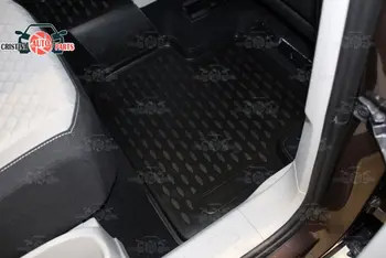 Podlahové rohože pre Volkswagen Tiguan 2017~2019 koberce protišmyková pu nečistoty ochranu interiéru vozidla styling príslušenstvo