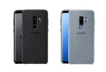 Zbrusu Nový, Originálny Original Samsung Alcantara Telefón Prípade Kryt pre Samsung Galaxy S9 S9 Plus S9+ S8 S8 Plus S8+ Kožené puzdro