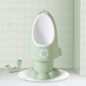 Baby Boy Záchod Rocket Tvar Vertikálne Na Stenu Pee Školenia Záchod Chlapci Nočník Stojace Wc Nastaviteľné Deti Chlapec Záchod