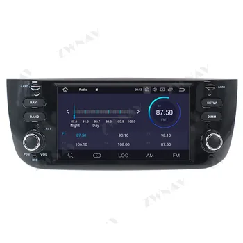 Android 10.0 4G+64 G auto multimediálny prehrávač Zabudovaný DSP Rádio stereo Pre Fiat Punto 2009-Linea 2012-GPS Navi Audio jednotka