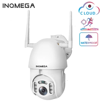 INQMEGA IP Kamera WiFi 1080P Bezdrôtový Auto tracking PTZ Speed Dome Kamery Vonkajšie KAMEROVÝ Bezpečnostný Dohľad Vodotesný Fotoaparát