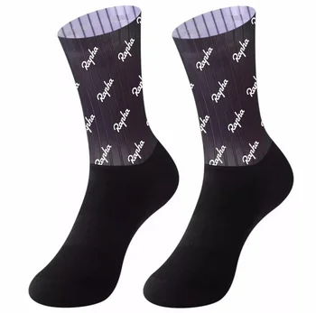 2018 mužov Vysoko kvalitné Profesionálne značky športové ponožky Priedušná Cestné Cyklistické Ponožky Outdoor Športové Preteky Cyklistické Ponožky