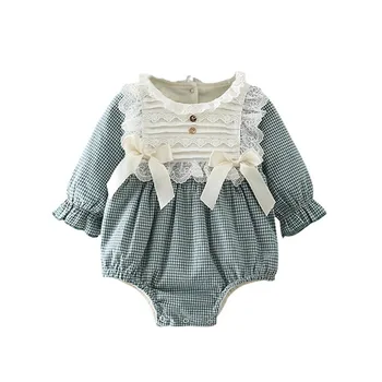 Detské Oblečenie 2020 Zimné Nové Baby One-Piece Suit Fleece Linajkované Teplé Detské Potápačské Plazenie Oblečenie Baby Girl Romper