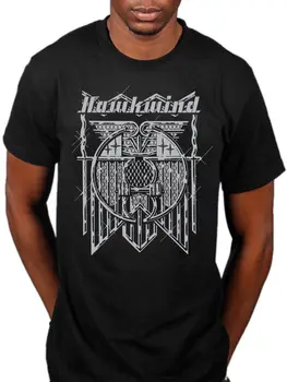 Úradný Hawkwind Doremi T-Shirt Priestor Rock Band Striebro Stroj Dave Brock Pohode Slim Fit Písmeno Tlačenej košele