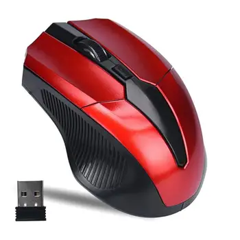 2.4 GHz Myší Bezdrôtový Prenosný 2000 DPI 4 tlačidlová Optická Bezdrôtová Myš bez kábla USB Prijímač, PC Počítač Bezdrôtové pripojenie pre Notebook