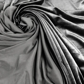 Nový Príchod Módne Velvet Úsek 8% Spandex Velúrové Textílie Velvet Stretch Tkaniny 170 cm široký Šitie Odevov Šaty Textílie 5yards