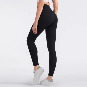 NCLAGEN Zadok Výťah Yogaings Legíny Ženy Vysoký Pás Squat Dôkaz Cvičenie Nahé Capris 2020 Nylon Energie Gym Fitness Legíny