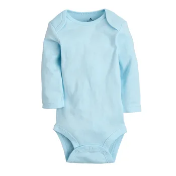 2 ks/veľa Novorodenca - 2T Biele detské oblečenie bavlna kombinézu pre dieťa, chlapec a dievča oblečenie s dlhým rukávom Pyžamo pre chlapcov sleepwear