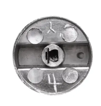 4Pcs/set 6mm/8mm Kovový Prepínač, Ovládanie Gombíkmi, varná doska ovládacie prvky Riad Náhradné Príslušenstvo pre Kuchyni Sporák Plynový Sporák Rúra