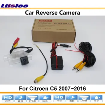 Auto Reverse parkovacia Kamera Pre Citroen C5 2007-2016 Kompatibilné Originálne Obrazovke Accessorie Parkovanie Zálohy CAM