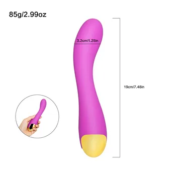 Vodotesný vibrátor 16 rýchlostí sexuálnu Hračku pre Pár G Mieste Vibrácií USB Nabíjateľné Silikónové Pošvy Hračka