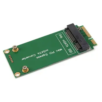 MSATA SSD na SATA Mini PCI EXPRESS SSD Stúpačky Karty Adaptéra Prevodník pre pc, Notebook, Mini PCI e SATA