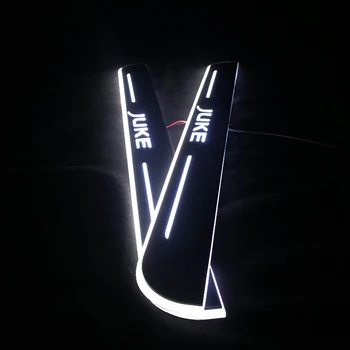 LED Dvere, Parapetné Svetlá Na Nissan krčma pri ceste 2010 -2016 2017 2018 2019 2020 Doska Stráže Cesta Vitajte Auto Šúchať Led Svetlo Pedál Svetlo