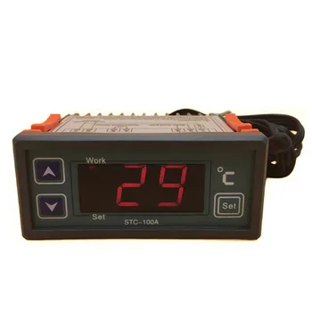 Jeden Reléový Výstup LED Digitálny Regulátor Teploty Termostat Inkubátor Teplota Nástroja