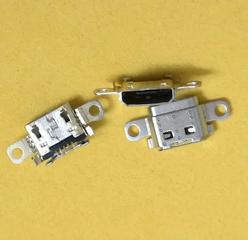 100ks Micro Mini 5pin Konektor USB Nabíjačka Nabíja Socket Port Konektor Pre Amazon Kindle Fire, 7 Gen SR043KL 5pins