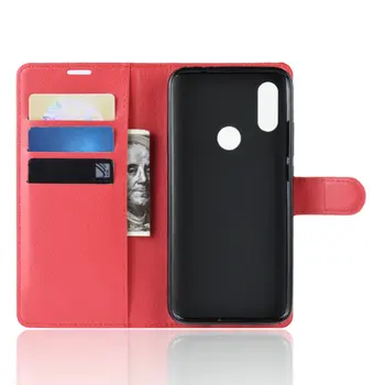 Flip Kožené puzdro pre Xiao Redmi 7 pre Xiao Redmi Poznámka 7 Pro Note7 16GB 32GB 64GB Kryt Telefónu Peňaženky prípade so Stojanom