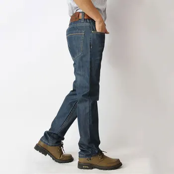 Európa a Spojené Štáty trend Jeseň nové Voľné Hip Hop Veľká veľkosť jeans pánske Veľké Vrecko džínsy Viac Veľkosť 30-46 48 50