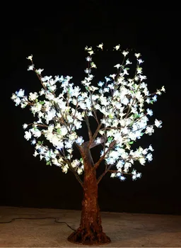Vonkajší RGB farebné LED Cherry Blossom Vianočný Stromček lampa 1,5 M 432 led bulds Vianočný strom Svetlo pre Záhradné Krajina Festival Dekor