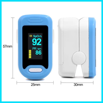 RZ Prsta Pulzný Oximeter Sadzba Domov Krvný Tlak Zdravotnej Starostlivosti CE OLED displej Kyslíka Alarm nastavenie