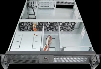 Priemyselné šasi 2U550mm hlboké server chassis monitorovanie stroj Počítači