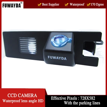 FUWAYDA HD Auto parkovacia Kamera pre OPEL Astra H/Corsa D/Meriva A/Vectra C/Zafira B,FIAT Grande 4.3 Palcový Spätné Zrkadlo Monitor
