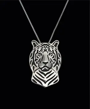 Najnovšie Jedinečné Ručné Tiger Náhrdelník Šperky Pet Milenci Darček