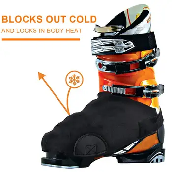 Pár Teplých Ochranný Kryt, Ski Boot Proti zamrznutiu Ľahký Pol Palm Kompaktný Dizajn, Ľahko sa prenáša a je Opakovane použiteľný 30DC10