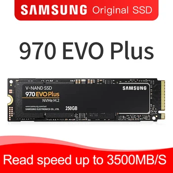 Samsung 970 EVO Plus SSD NVMe M. 2 2280 SSD 250GB 500GB 1 TB M. 2 Internej jednotky ssd (Solid State Drive) TLC SSD PCIe 3.0 x4, NVMe 1.3 notebook
