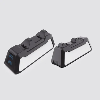 PS5 Radič Nabíjačku Dvojitý USB Rýchle Nabíjanie Dokovacou Stanicou Stojana a Indikátor LED pre Sony Playstation 5 Regulátor