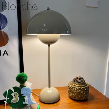 Dánsko Dizajnér stolná Lampa Moderného Iron Art Tabuľka Svetlá pre Domáce Spálňa Posteli Obývacia Izba Štúdia Stôl Dekor Svietidlá Svietidlá