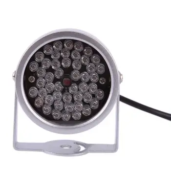 CCTV 48-LED IR Led Iluminátor Svetlo INFRAČERVENÉ Infračervené Nepremokavé Nočné Videnie CCTV Vyplniť Svetla pre CCTV Kamery, Ip Kamery