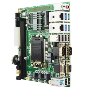 EITX-7581-01 priemyselná doske LGA1151 DDR4 10xRS232 4xUSB2.0 2xVGA