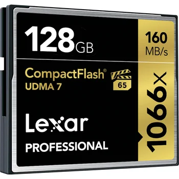 Lexar 1066X Compact Flash CF Karta 256 GB 128 GB 64 GB 32 GB 160M Pamäťovej Karty 32 64 128 GB Flash Kartu Carte Memoire pre Kameru
