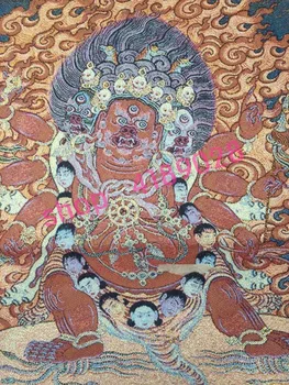 Tibetský Budhizmus, Thangka Jin hodváb výšivky