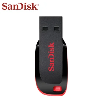 Sandisk kl ' úč 128 GB USB 2.0 Flash Drive 64 GB CZ50 Mini Memory Stick 16GB 32GB U Diskov Pre Mini Počítač Darček