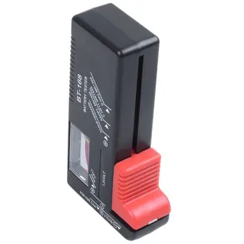 BT168 Univerzálna Batéria Checker Tester pre AA, AAA, C, D 9V 1,5 V Tlačidlo Bunky Batérie
