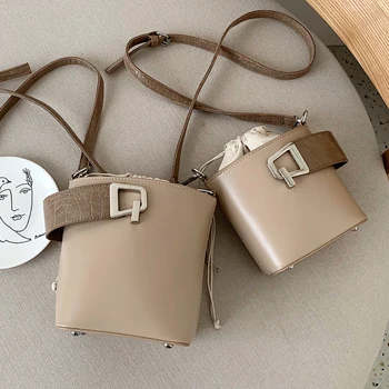 Európska Vintage Módy Malé Tote Bag 2021 Novú Kvalitu PU Kožené dámske Dizajnér Kabelka, Prenosný Ramenný program Messenger Tašky