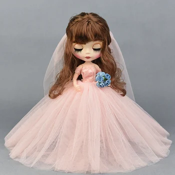 1pc veľmi krásne nové šaty, pekné šaty, príslušenstvo pre bábiky Licca bábika blyth bábika