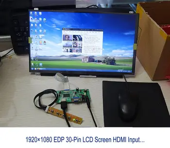 Pre B140HAN01.1 monitor 30Pin AUTA VGA DIY 1920X1080 Radič rada LCD EDP OVLÁDAČA displej 14