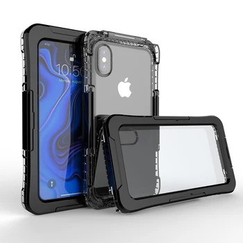 Vodotesný IP68 Telefón puzdro pre iPhone X XR XS Max 8 7 Plus 6 6 360 Ťažké ochranné Shockproof Kryt Pre iPhone 11 Pro Max