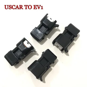 Pevný typ Uscar na ev1 adaptér ev1 na ev6 ev14 pre bosch LS1 LS2 LS3 paliva injektor konektor