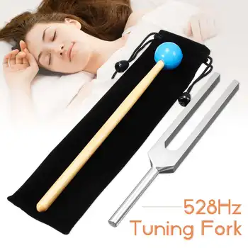 528Hz Tuning Fork Čakra Nastaviť Hliníkovej Zliatiny Uzdravenie Zvukové Vibrácie Meditácie Vysoká Frekvencia Lekárske Liečenie Tuning Fork