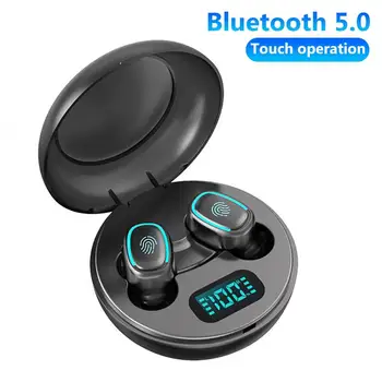 A10 TWS Bluetooth 5.0 Bezdrôtové HiFi In-Ear Slúchadlá s Digitálnym Plnenie Box
