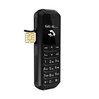 2018 Nové Mini Mobilný Telefón AEKU KK2 GSM 0.66
